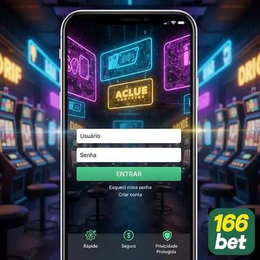 Acesso ágil à plataforma 166bet em dispositivos móveis.