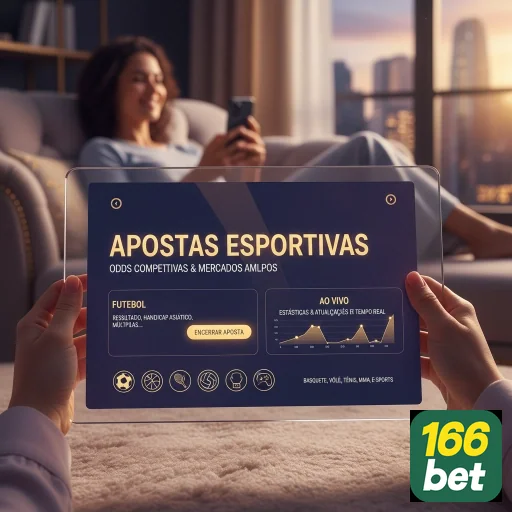 Jogadora acessando serviços VIP da 166bet em dispositivo móvel.