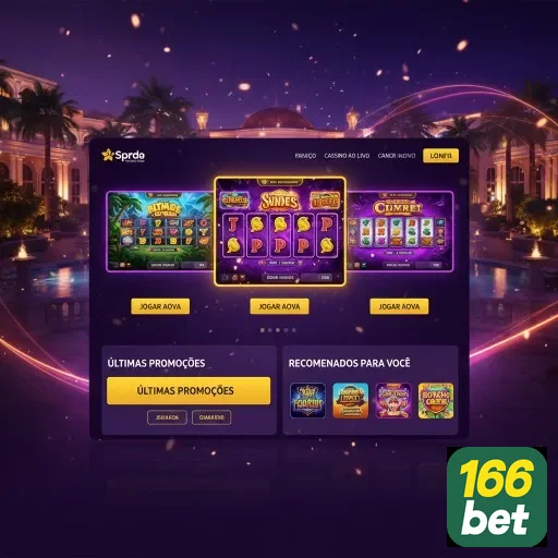 Imagem do saque ágil na interface da 166bet com jogos destacados.